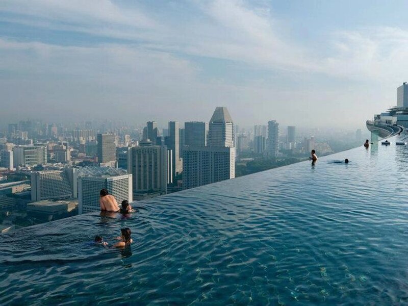 People in Infinity Pool