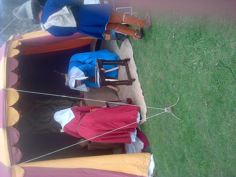 People in Medieval Costumes