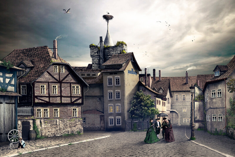 People in Old Town