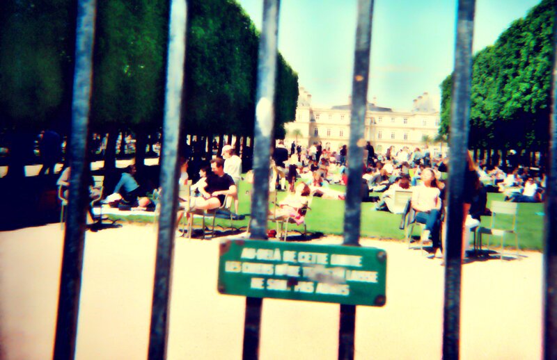 People in Park — Green, Relaxed