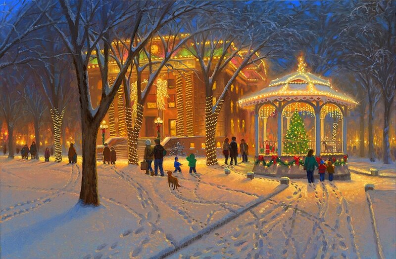 People in Winter Park — White