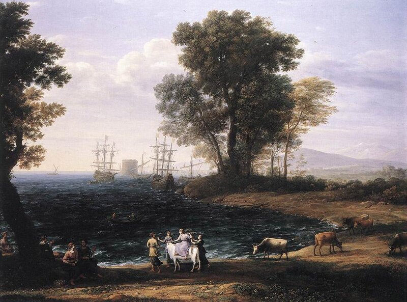 People Near Coastal Scene