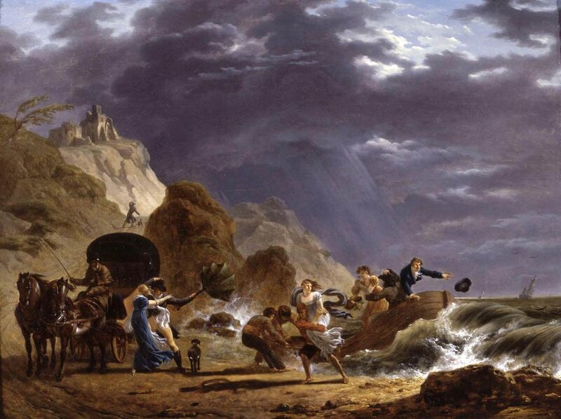 People on a Beach