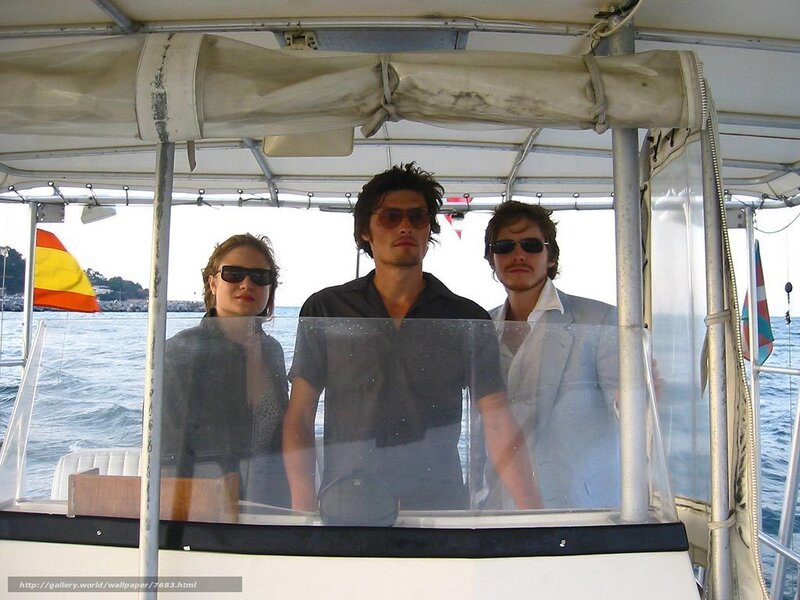 People on a boat at sea