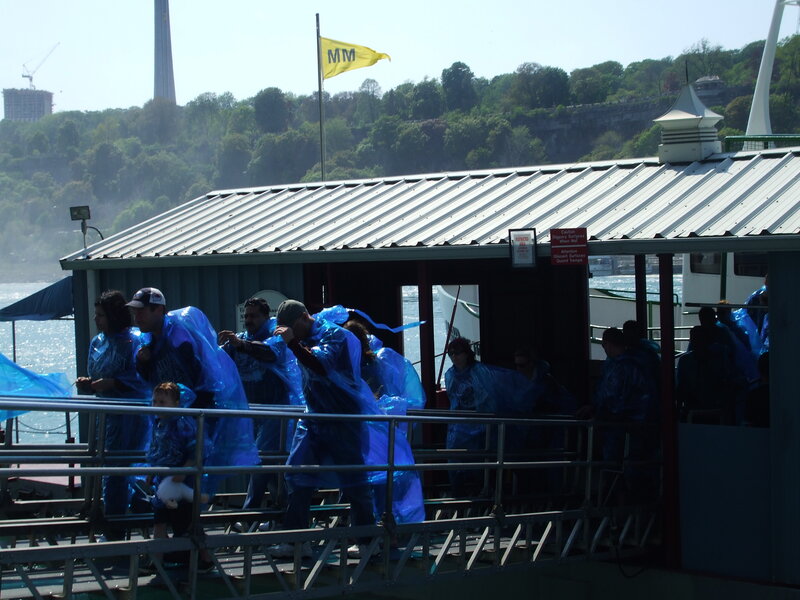 People on a boat tour