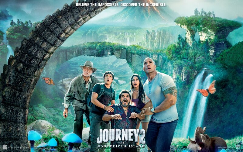 People on a Jungle Island