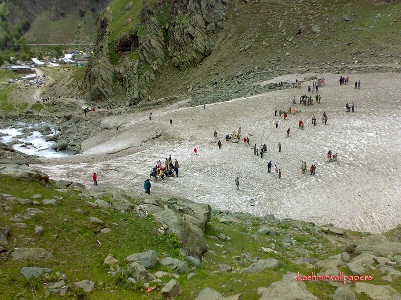 People on a snowy slope