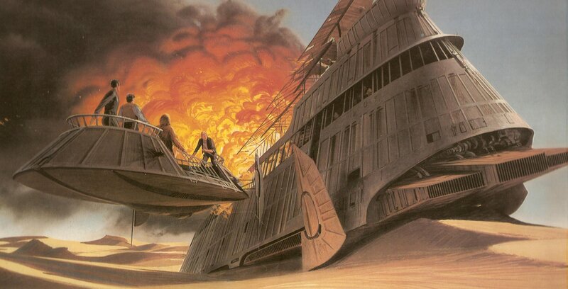 People on a Speeder