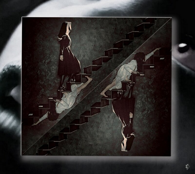 People on a Staircase