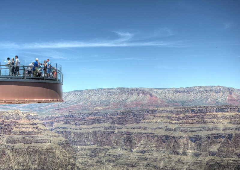 People on Canyon Viewing Platform