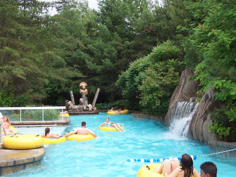 People on Inner Tubes