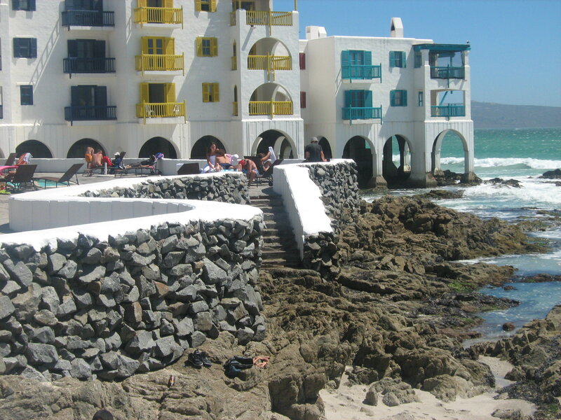 People on Rocky Beach