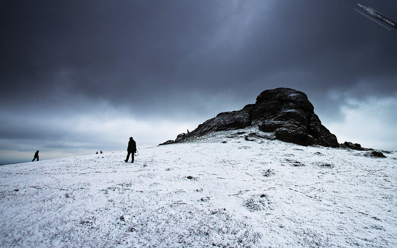 People on Snowy Hill
