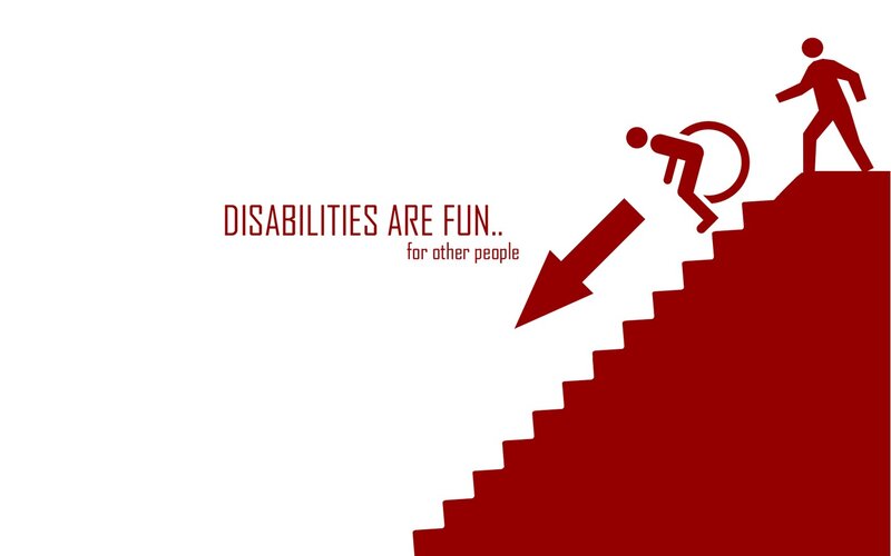 People on Stairs