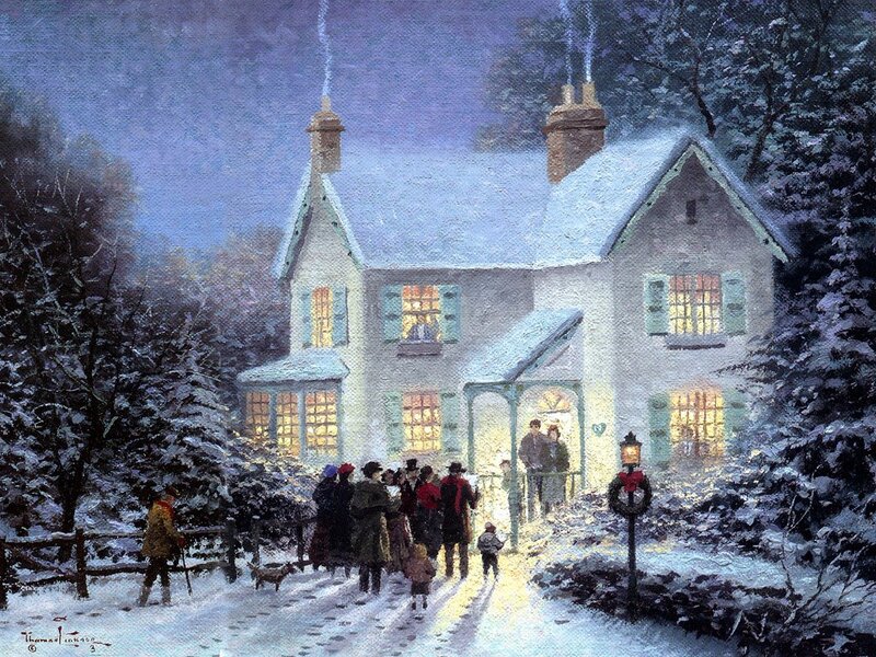 People Outside House