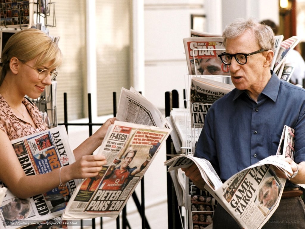 People reading newspapers