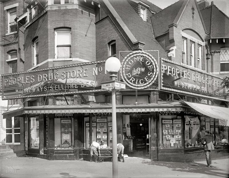 People's Drug Store corner shop