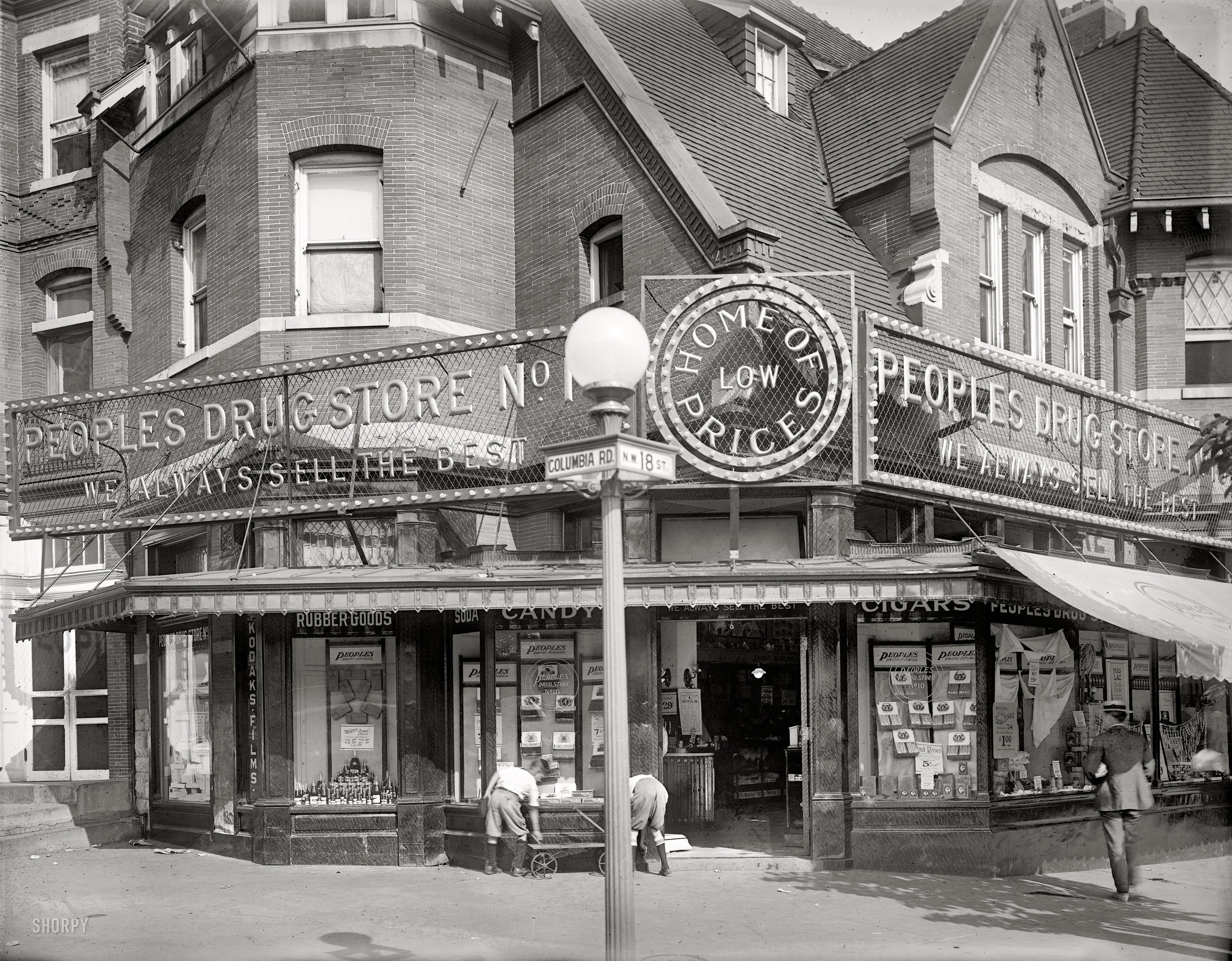People's Drug Store corner shop