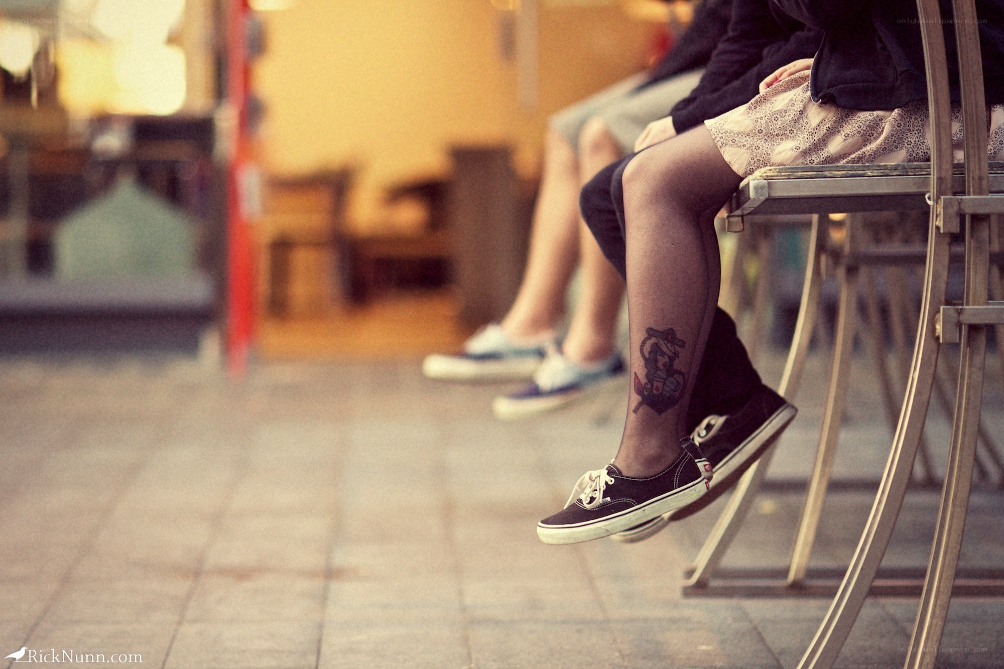 People sitting on chairs