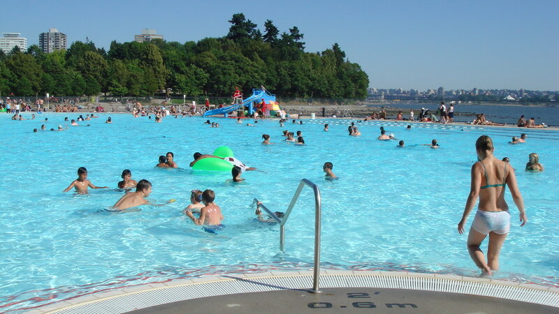 People Swimming in Pool