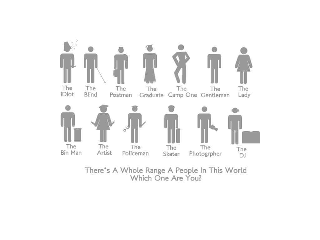 People Types Illustration