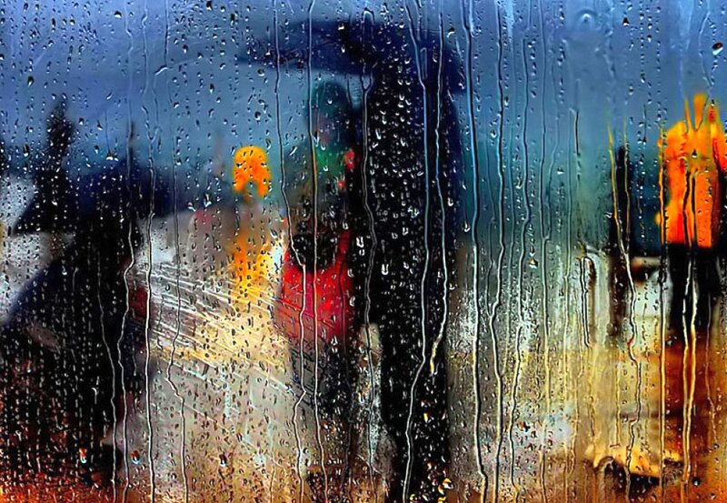 People under Umbrellas
