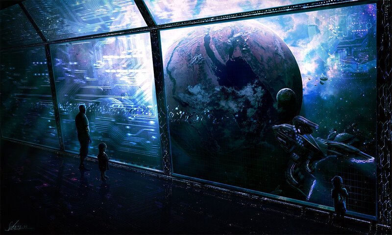People Viewing Planet Earth