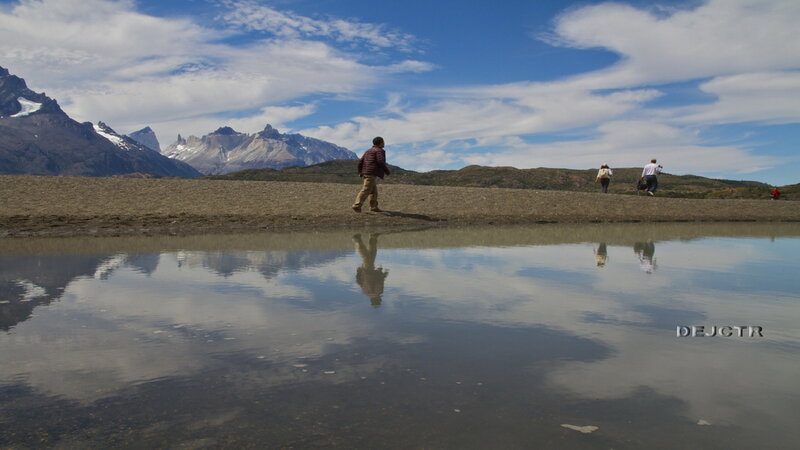 People Walking on Beach