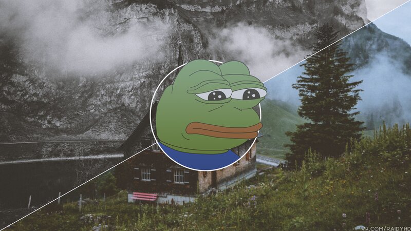 Pepe the Frog Meme — Green