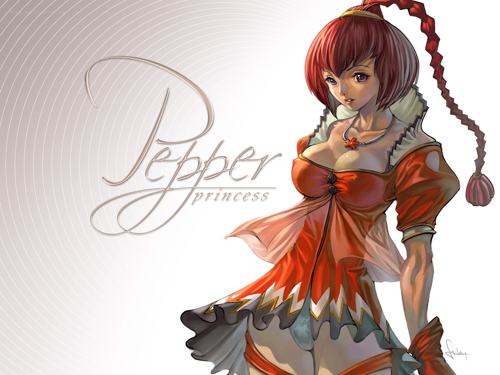 Pepper Princess character art