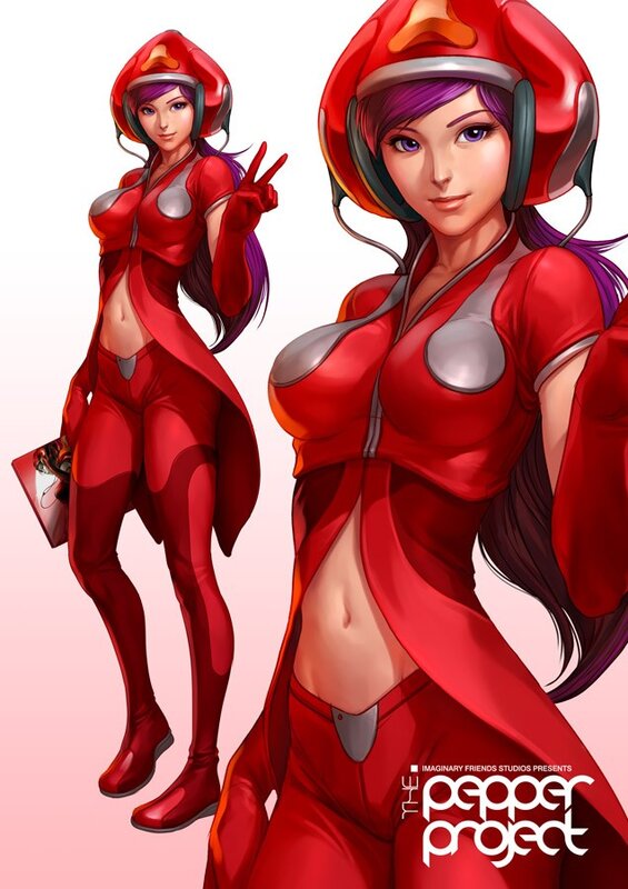 Pepper Project character art
