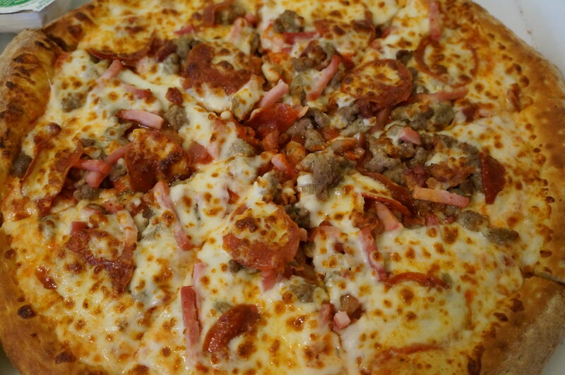 Pepperoni and Ham Pizza