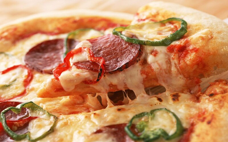 Pepperoni and Jalapeno Pizza