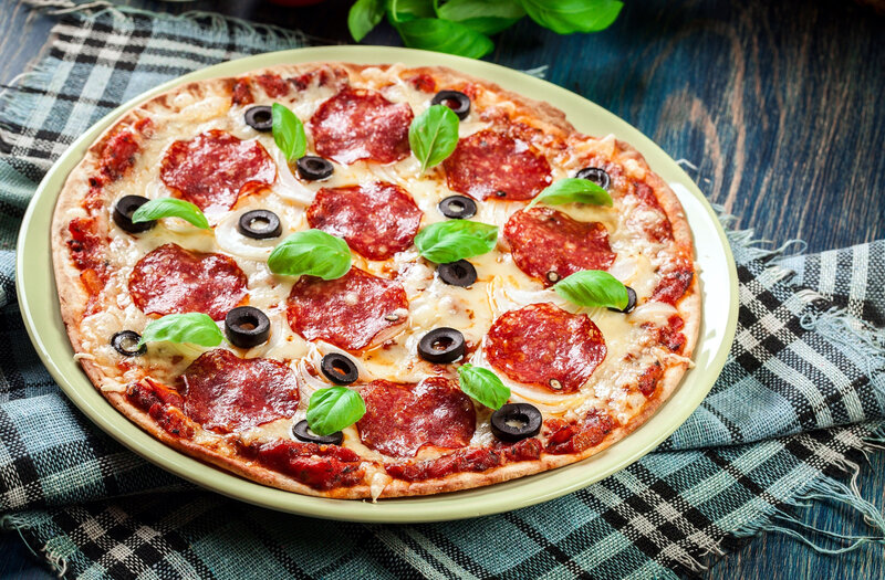 Pepperoni Pizza — Green