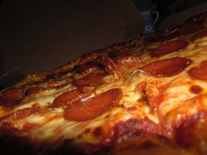 Pepperoni Pizza in Box