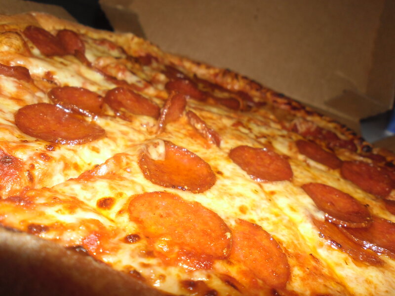 Pepperoni Pizza — Yellow