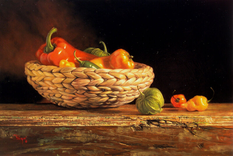 Peppers in a Basket