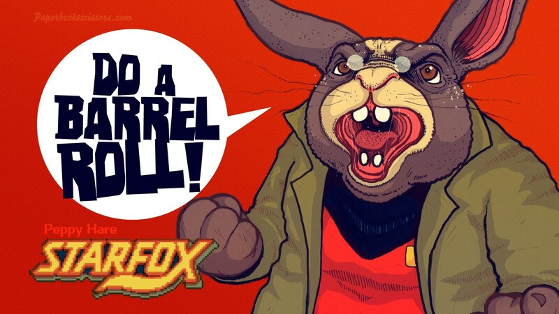 Peppy Hare Character
