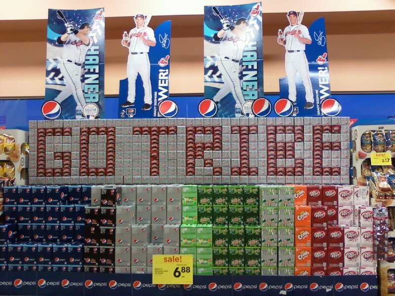 Pepsi Display in Store
