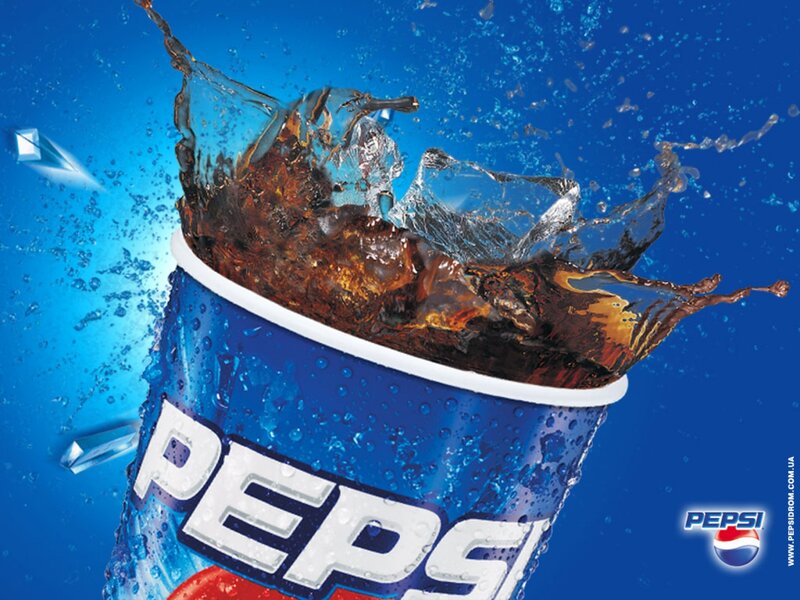 Pepsi Drink Splashing