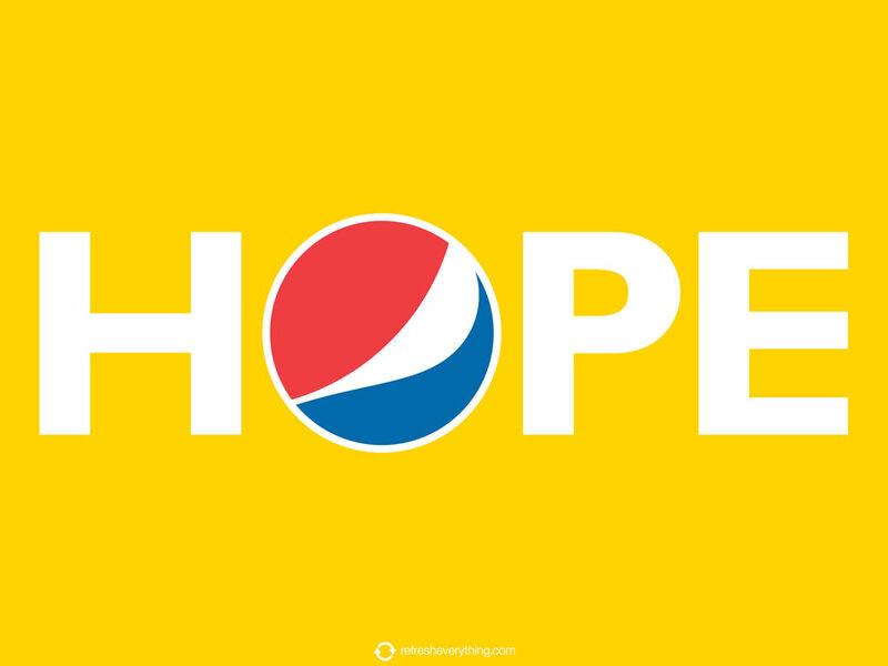 Pepsi Logo in HOPE