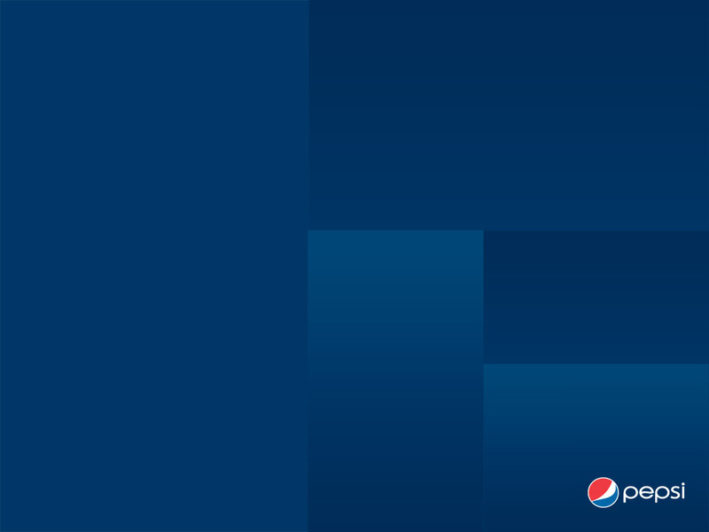 Pepsi Logo on Blue