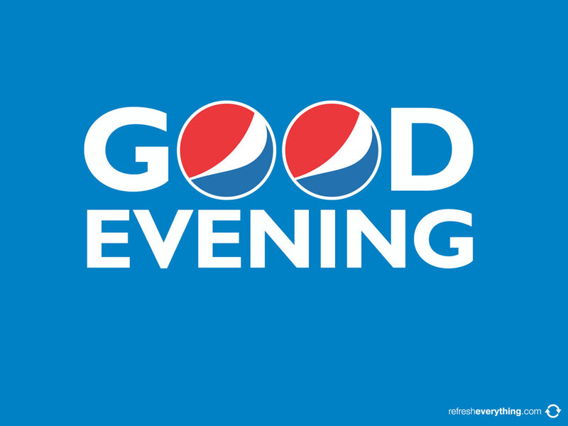 Pepsi Logo Text — Blue