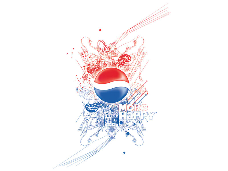 Pepsi Logo with Graphics