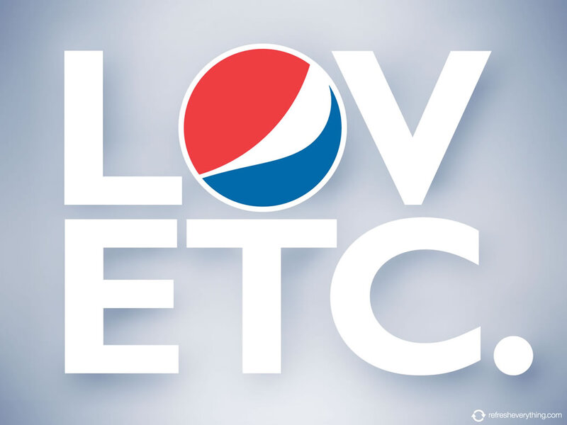 Pepsi Logo with Text — White, Clean, Modern