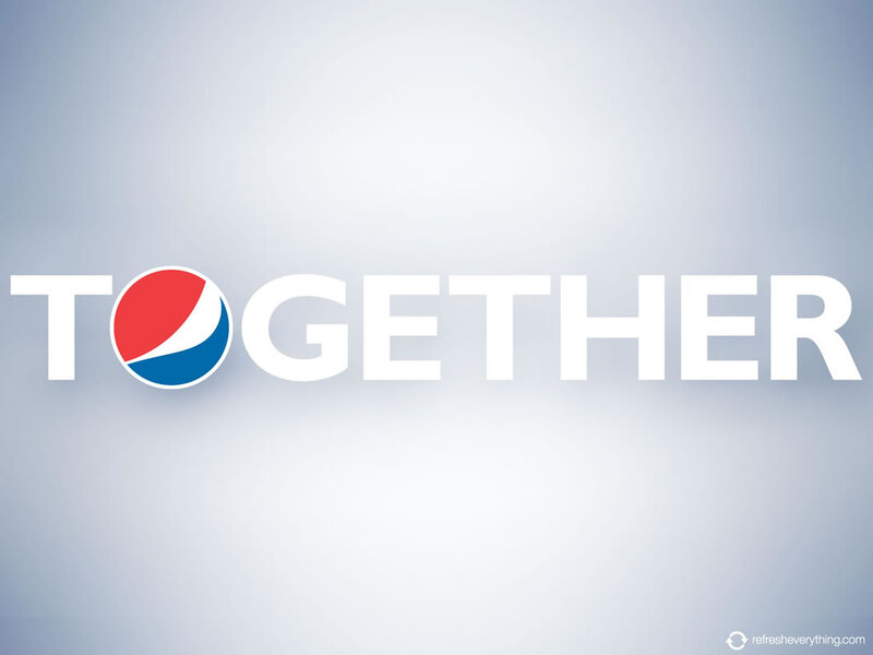 Pepsi Logo with Text — White, Clean, Modern, Vector Art