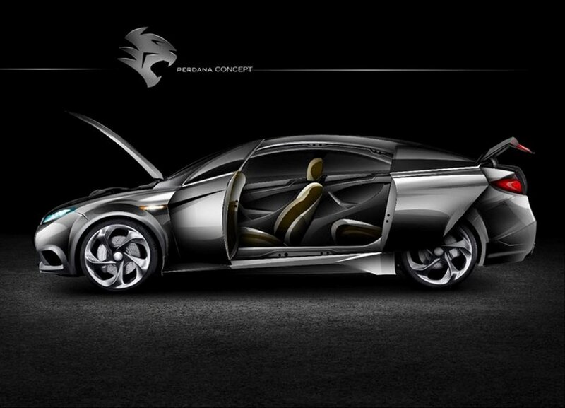 Perdana Concept car design
