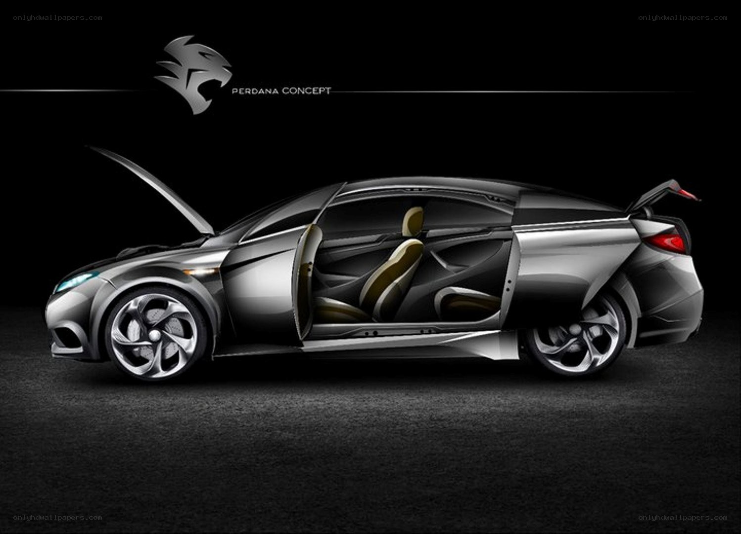 Perdana Concept car design