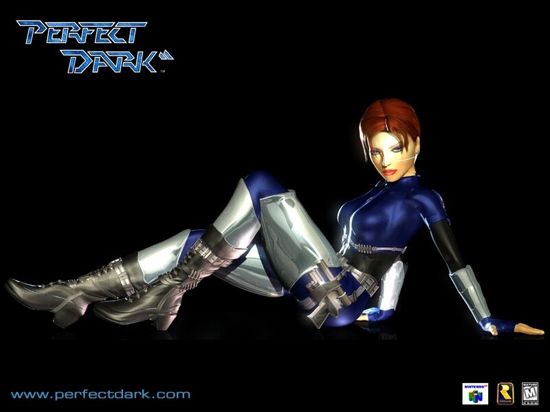 Perfect Dark character art