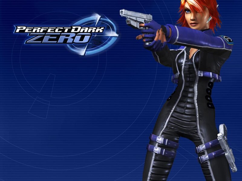 Perfect Dark Zero character art